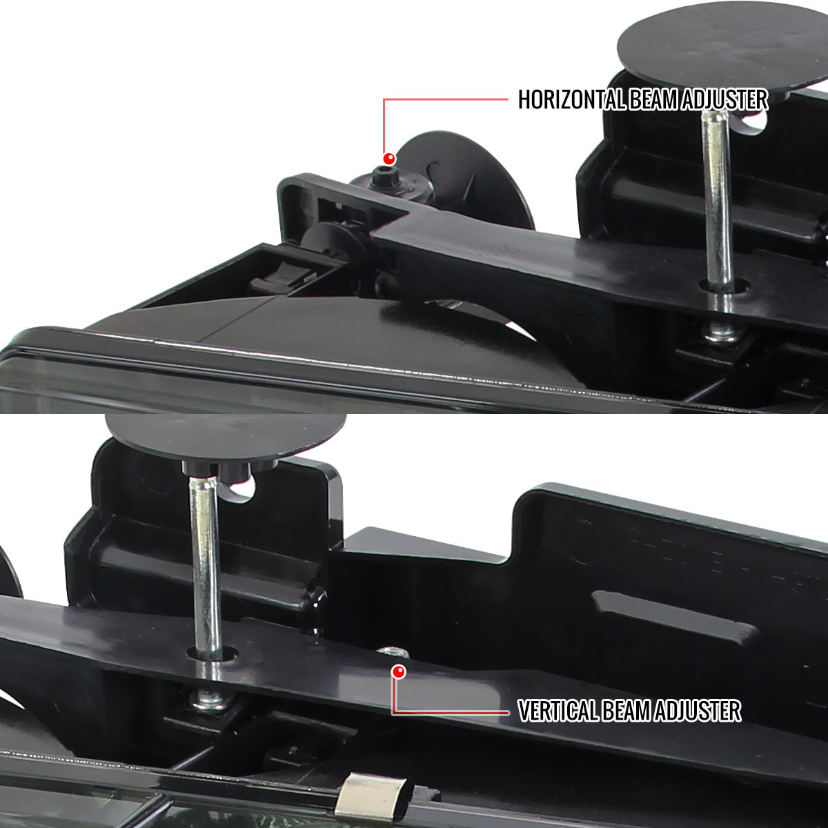 1994-1998 Chevrolet Silverado/Tahoe/Suburban/C10 Factory Style Headlights w/ Bumper & Corner Lights (Matte Black Housing/Clear Lens)