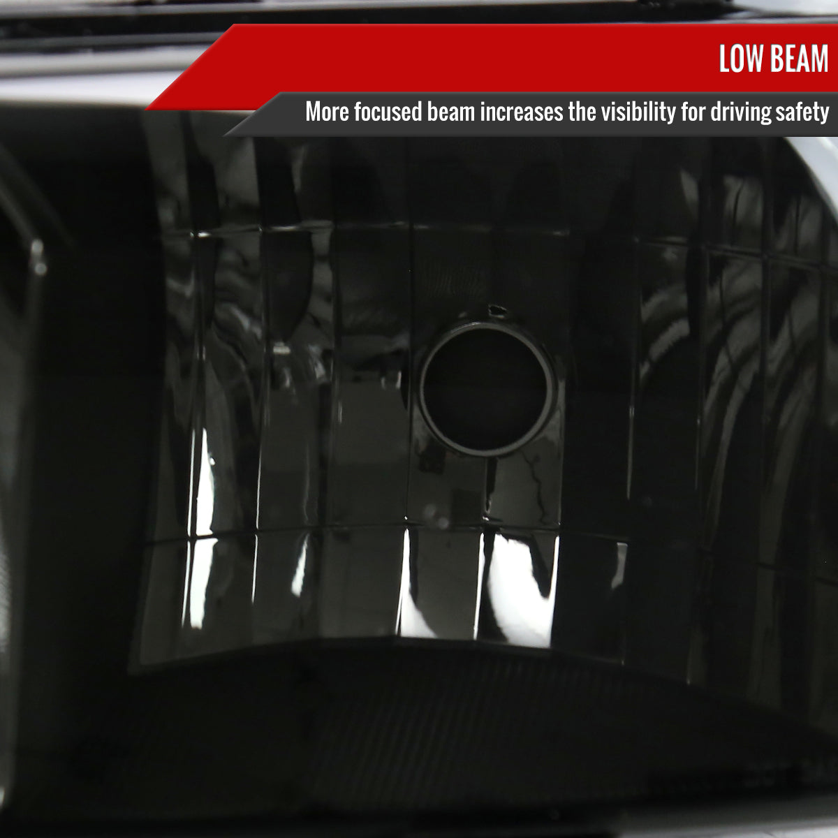 1999-2006 GMC Sierra 1500/2500/3500 Denali/2000-2006 Yukon/Yukon XL Denali Factory Style Headlights and Bumper Lights (Matte Black Housing/Smoked Lens)