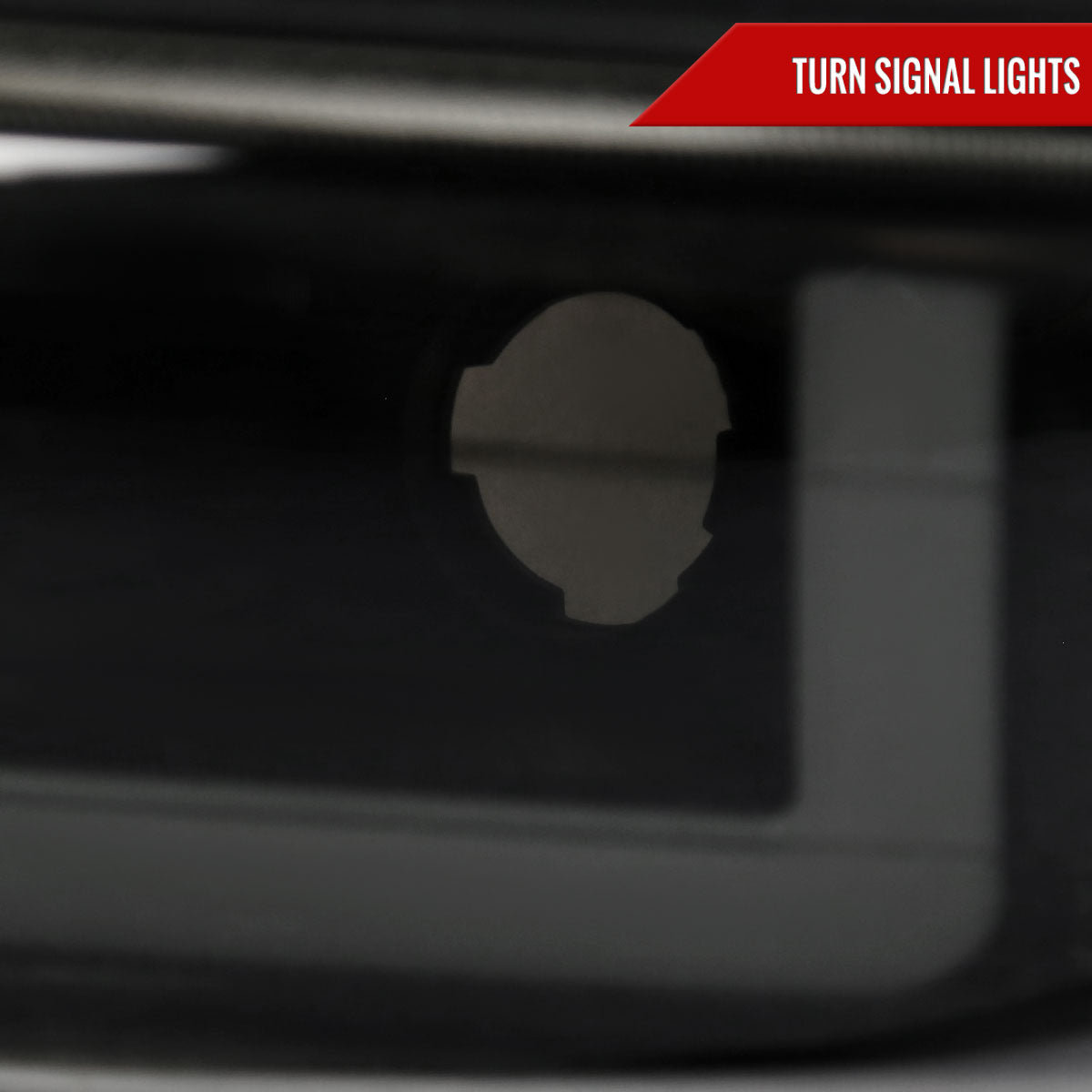 1999-2002 Chevrolet Silverado 1500 2500 / 2000-2006 Tahoe Suburban LED Bar Factory Style Headlights & Bumper Lights with Amber Reflector (Black Housing/Smoked Lens)
