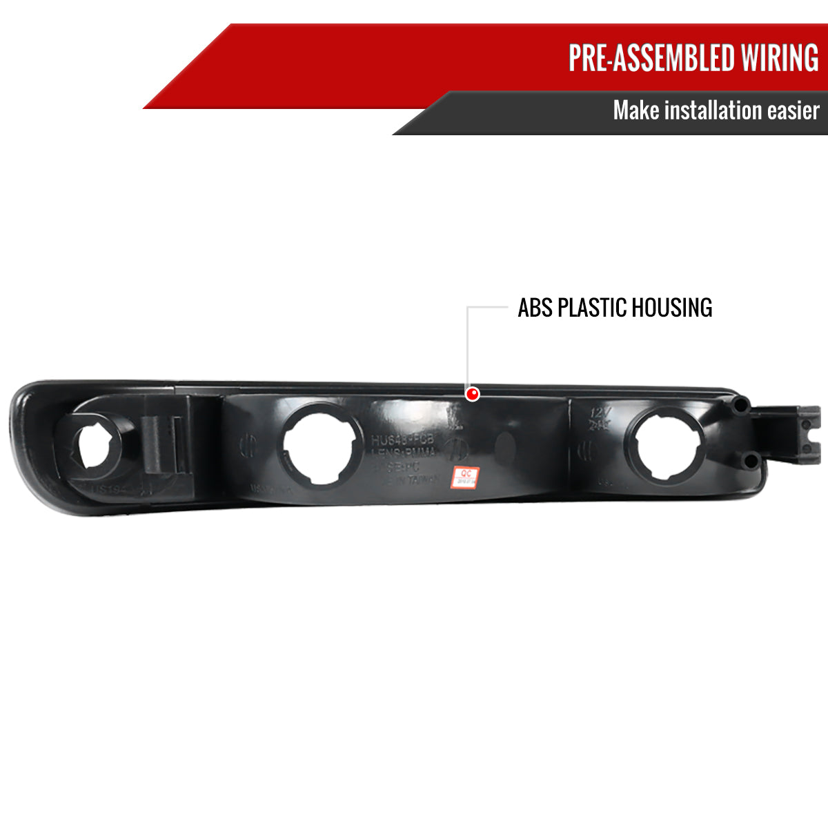 1999-2006 GMC Sierra/Yukon XL/SLT Dual Halo Projector Headlights & Bumper Lights (Chrome Housing/Clear Lens)