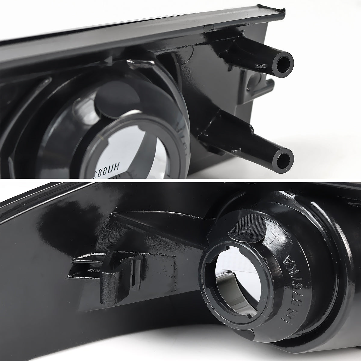 2004-2012 Chevrolet Colorado GMC Canyon Corner Lights (Matte Black Housing/Clear Lens)