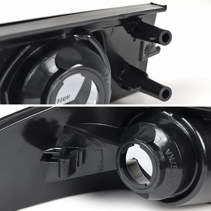2004-2012 Chevrolet Colorado GMC Canyon Corner Lights (Matte Black Housing/Clear Lens)