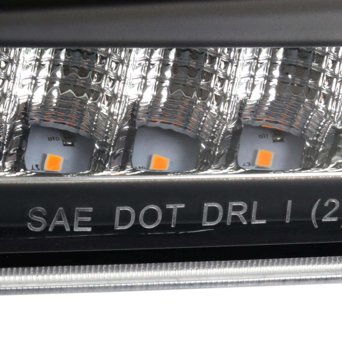 2004-2012 Chevrolet Colorado/GMC Canyon Full LED Bumper Corner Signal Lights (Matte Black Housing/Clear Lens)