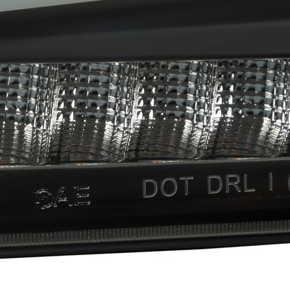 2004-2012 Chevrolet Colorado/GMC Canyon Full LED Bumper Corner Signal Lights (Matte Black Housing/Smoked Lens)