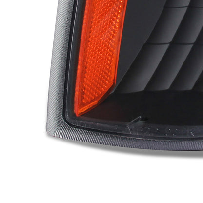 1993-1997 Ford Ranger Factory Style Corner Parking Turn Signal Lights (Matte Black Housing/Clear Lens)