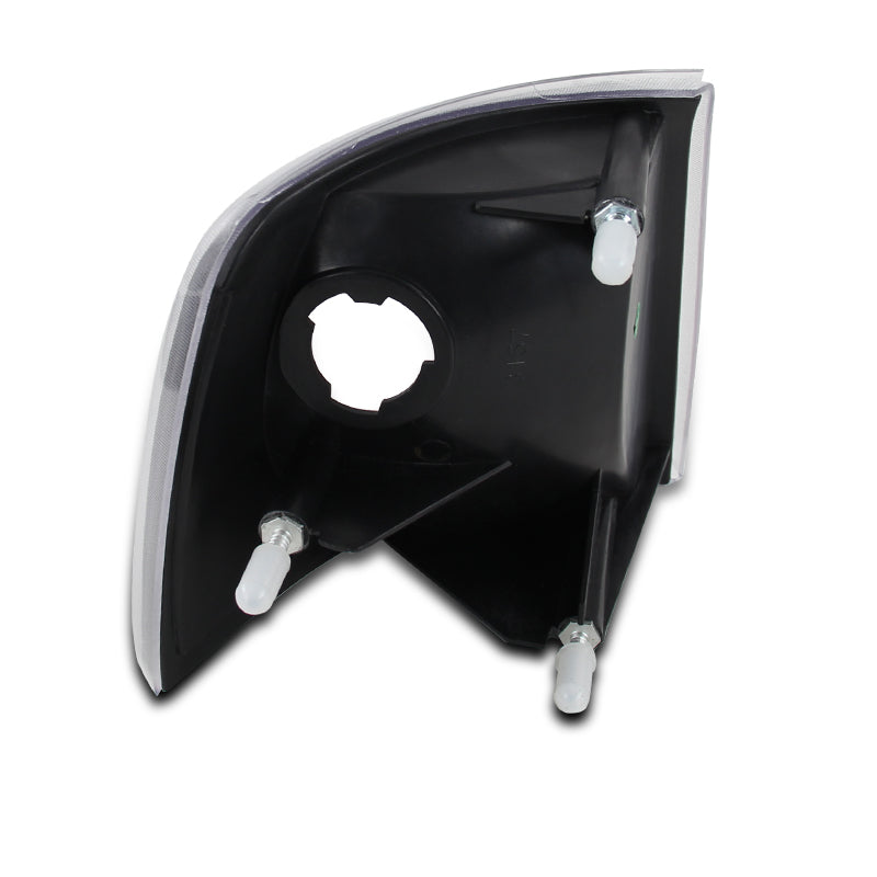 1993-1997 Ford Ranger Factory Style Corner Parking Turn Signal Lights (Matte Black Housing/Clear Lens)