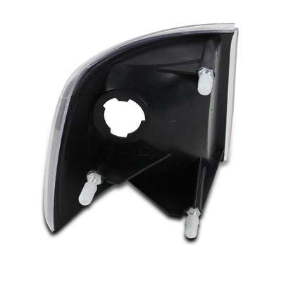 1993-1997 Ford Ranger Factory Style Corner Parking Turn Signal Lights (Matte Black Housing/Clear Lens)