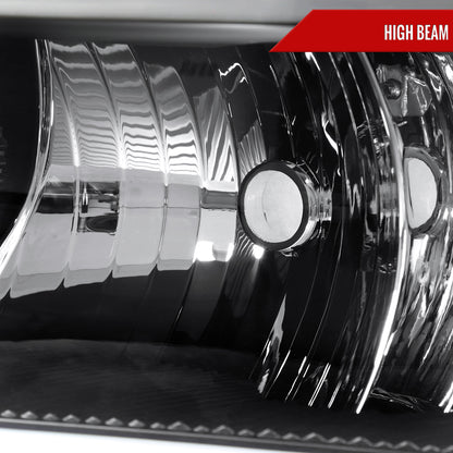 2004-2012 Chevrolet Colorado GMC Canyon/2006-2008 ISUZU I-Series Sequential Turn Signal Factory Style Headlights with LED Bar (Matte Black Housing/Clear Lens)