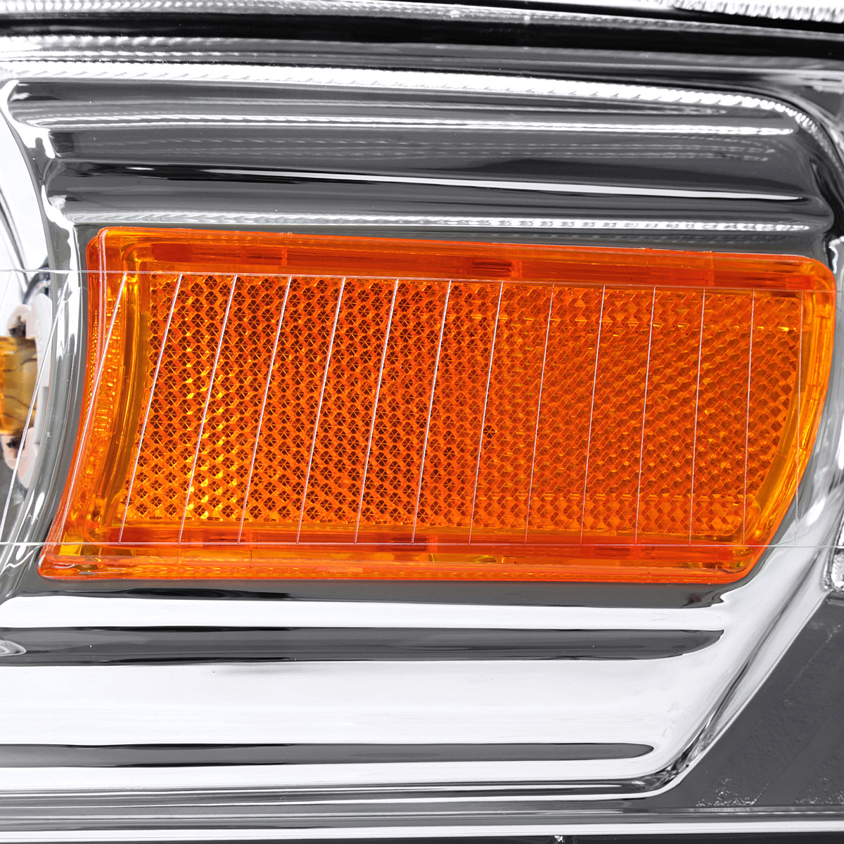 2006-2011 Mercury Grand Marquis Factory Style Headlights and Corner Lamps (Chrome Headlights/Clear Lens)