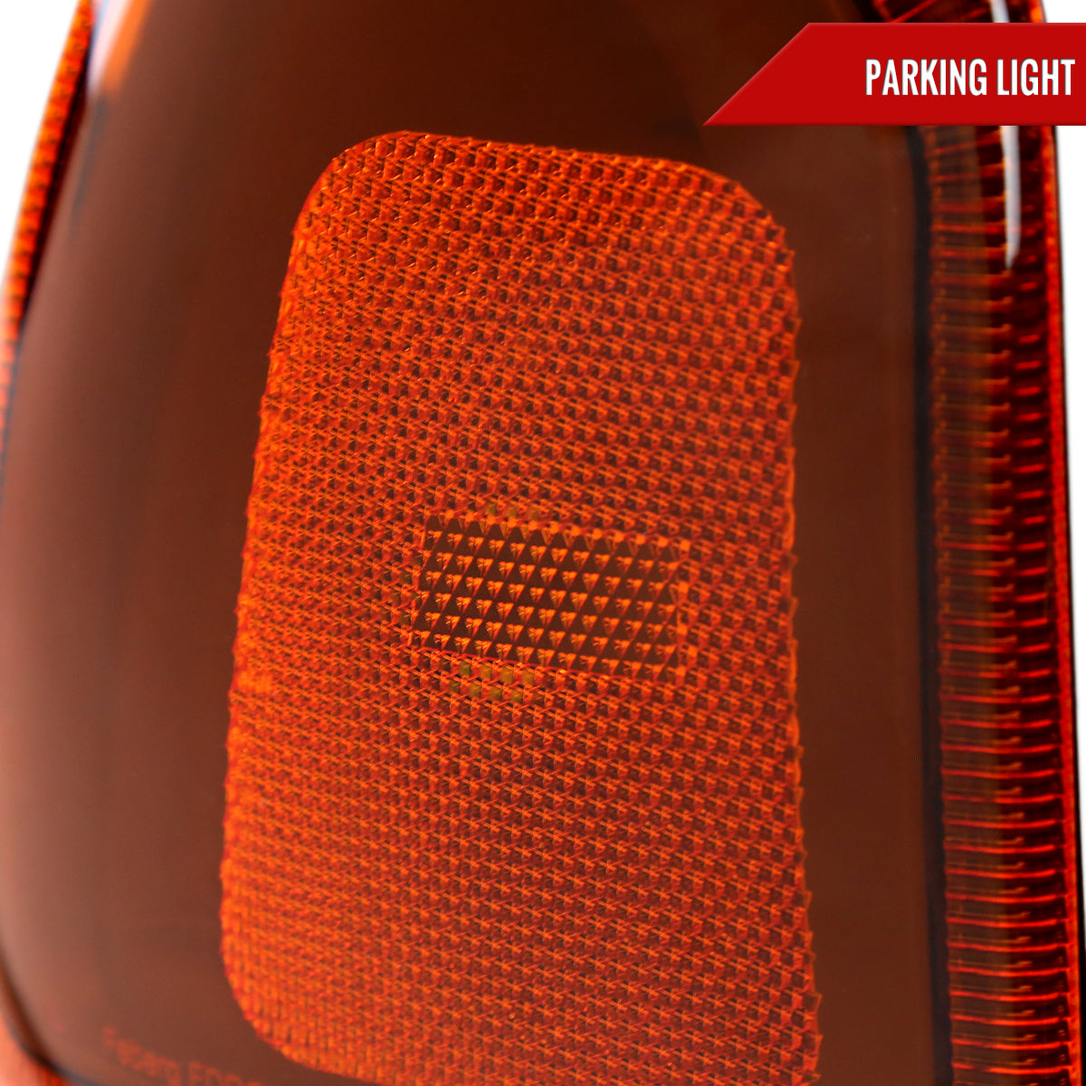 2001-2011 Ford Ranger LED Bar Factory Style Headlights w/Amber Corner Lamp (Matte Black Housing/Clear Lens)