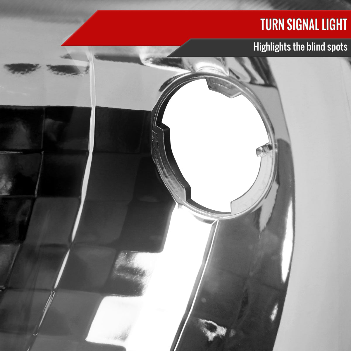 1993-1997 Ford Ranger Factory Style Headlights w/ Corner Signal Lights (Chrome Housing/Clear Lens)