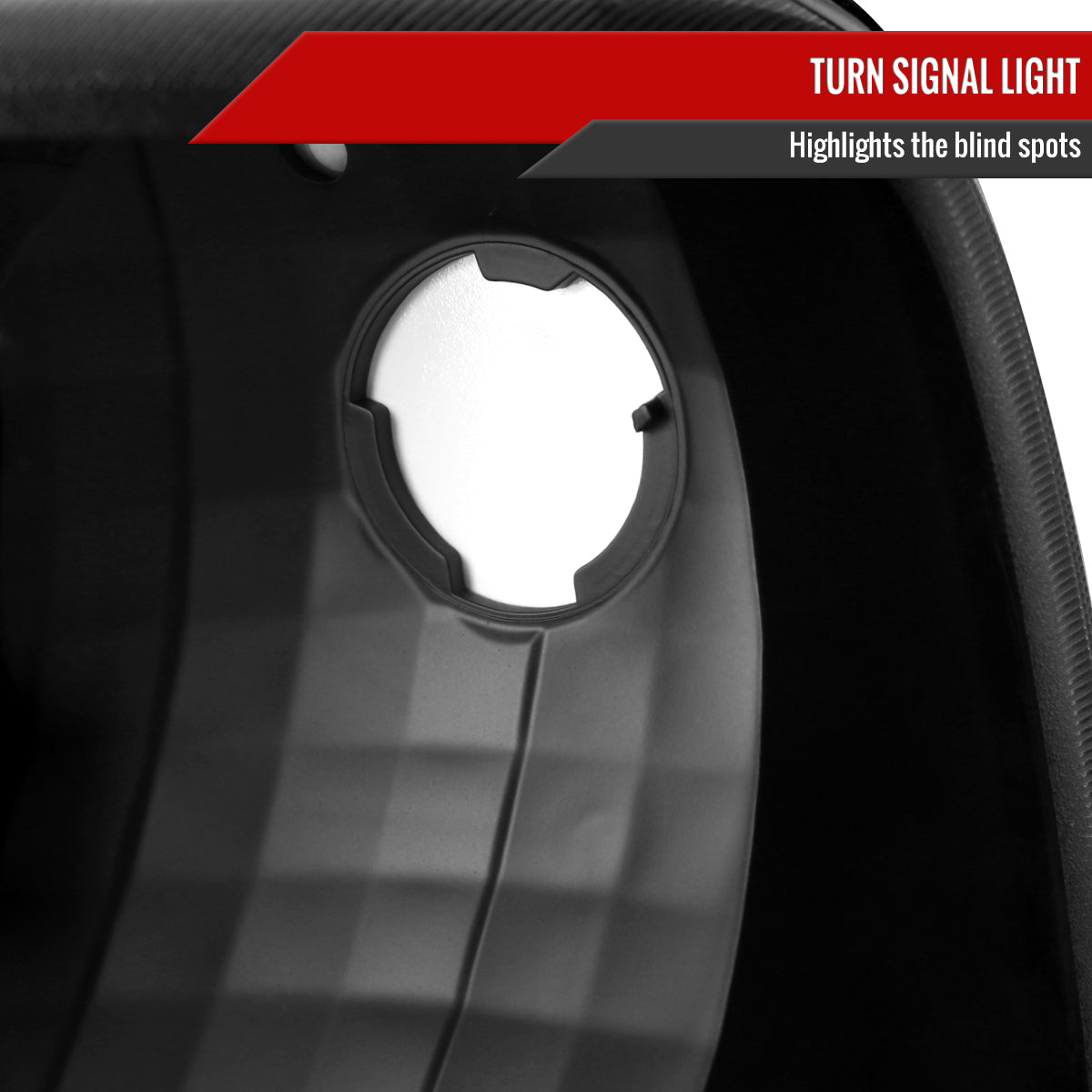 1993-1997 Ford Ranger Factory Style Headlights w/ Corner Lights & Amber Reflector (Matte Black Housing/Clear Lens)