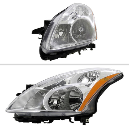 2010-2012 Nissan Altima Sedan Clear Lens Factory Style Crystal Headlights - Driver Side Only