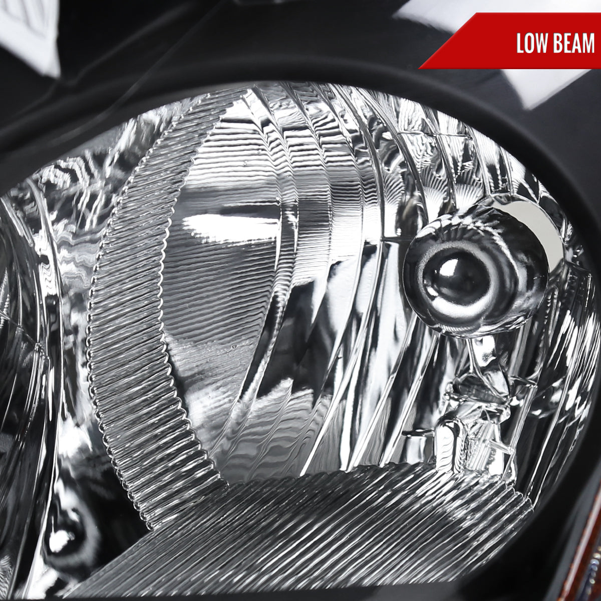 2010-2012 Nissan Altima Sedan Factory Style Headlights (Matte Black Housing/Clear Lens)