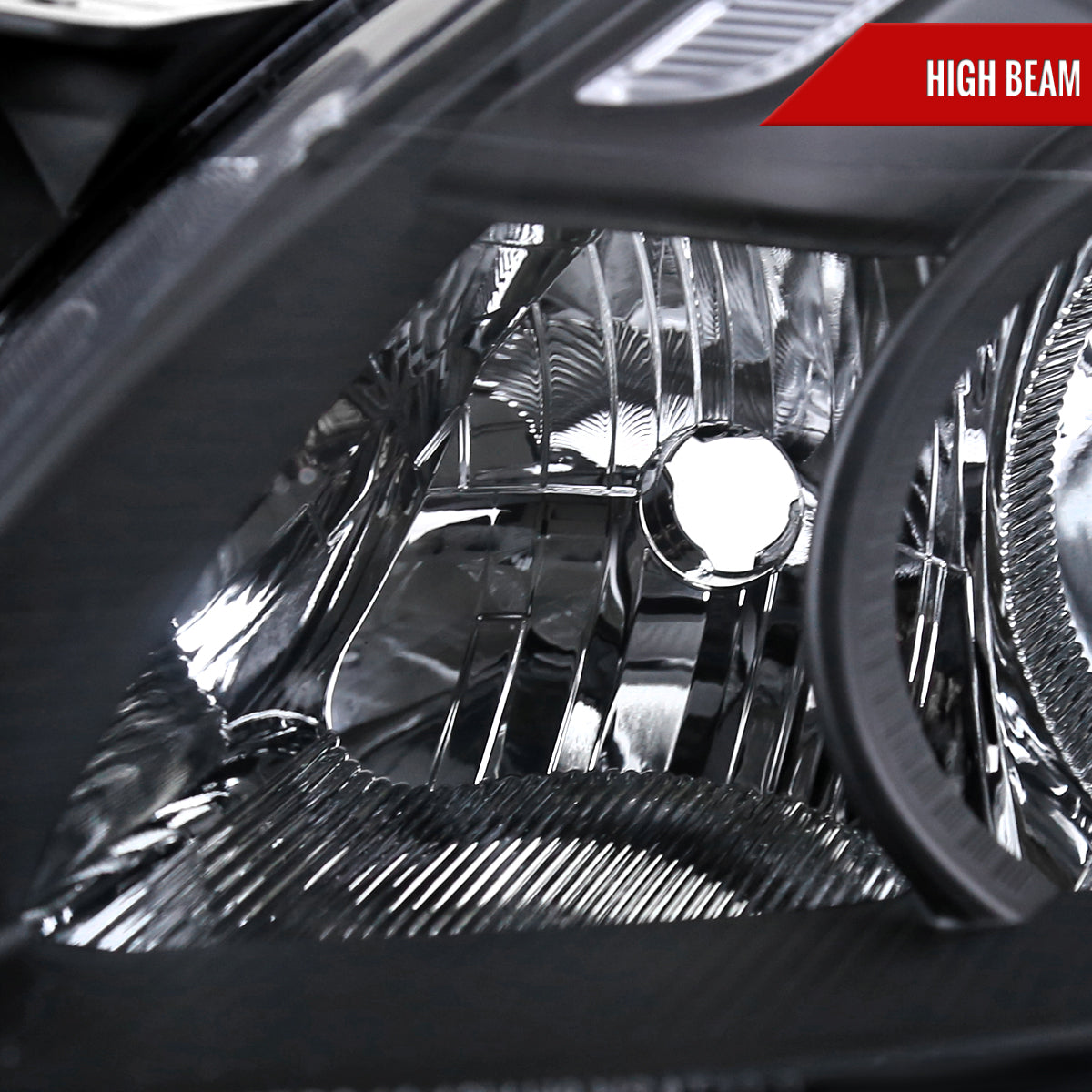 2010-2012 Nissan Altima Sedan Factory Style Headlights (Matte Black Housing/Clear Lens)