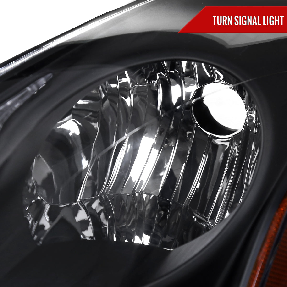 2010-2012 Nissan Altima Sedan Factory Style Headlights (Matte Black Housing/Clear Lens)