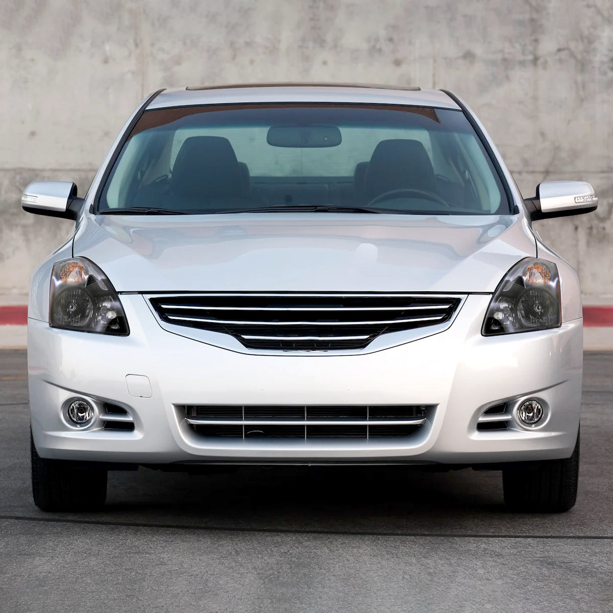 2010-2012 Nissan Altima Sedan Factory Style Headlights (Matte Black Housing/Clear Lens)