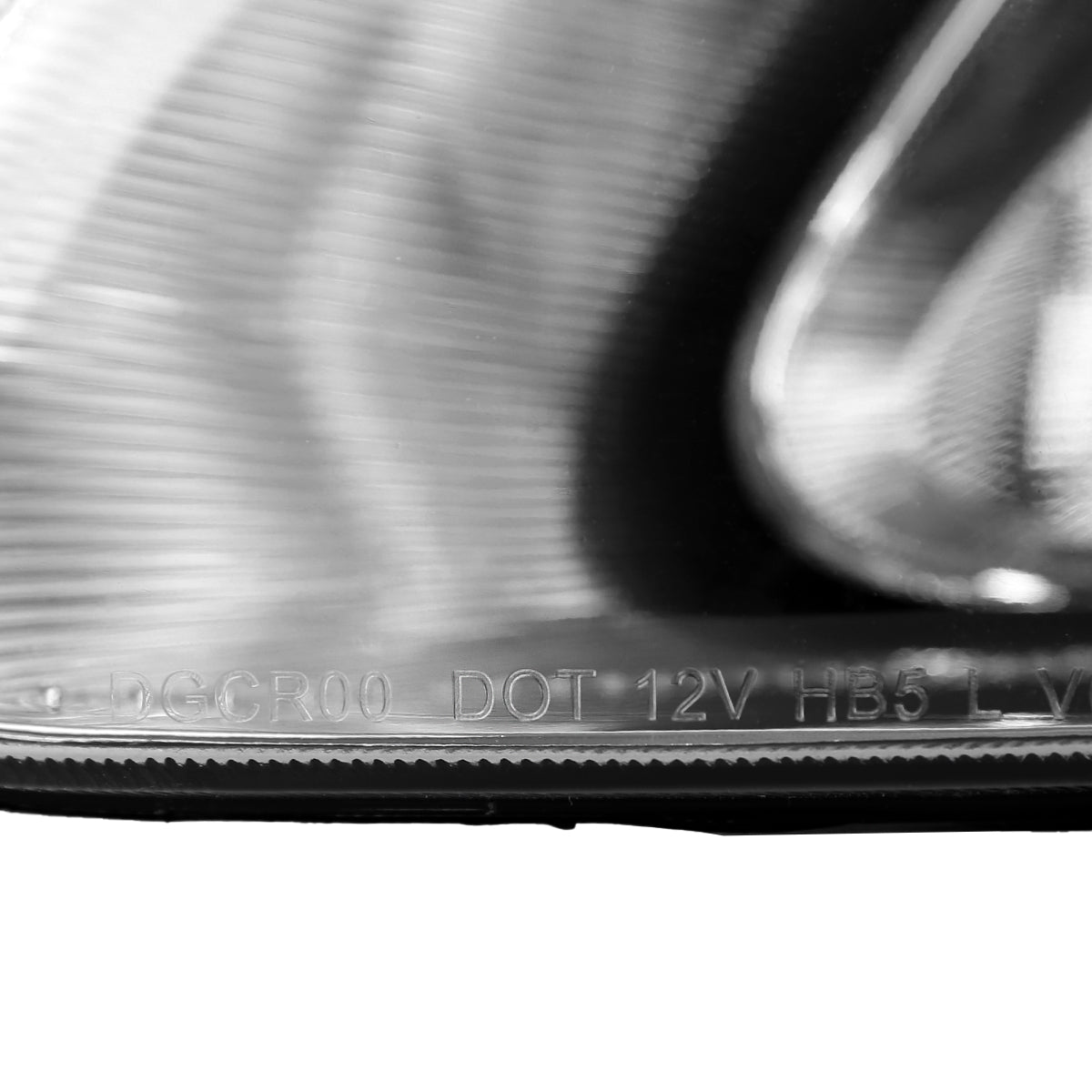 2001-2007 Dodge Caravan Chrysler Voyager/Town & Country Factory Style Crystal Headlights (Chrome Housing/Clear Lens)