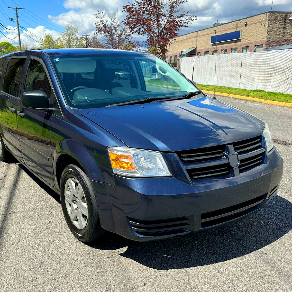 2008-2010 Dodge Grand Caravan Clear Lens Factory Style Crystal Headlight - Passenger Side Only