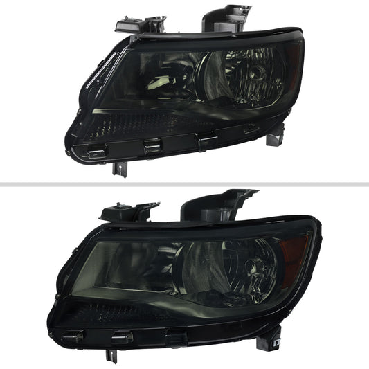 2015-2022 Chevrolet Colorado Factory Headlights (Glossy Black Housingd/ Smoked Lens)