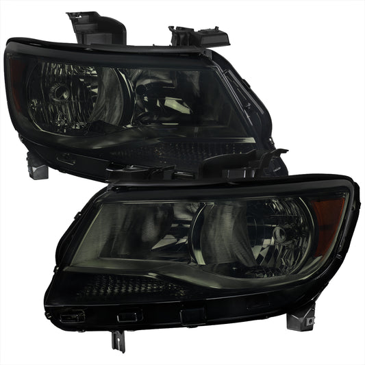 2015-2022 Chevrolet Colorado Factory Headlights (Glossy Black Housingd/ Smoked Lens)