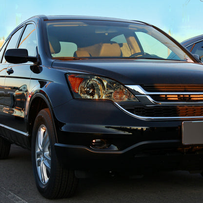 2007-2011 Honda CR-V Factory Style Headlights (Chrome Housing/Smoked Lens)