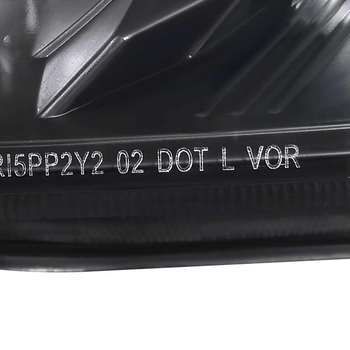 2006-2011 Honda Civic Coupe Factory Style Crystal Headlights (Matte Black Housing/Clear Lens)
