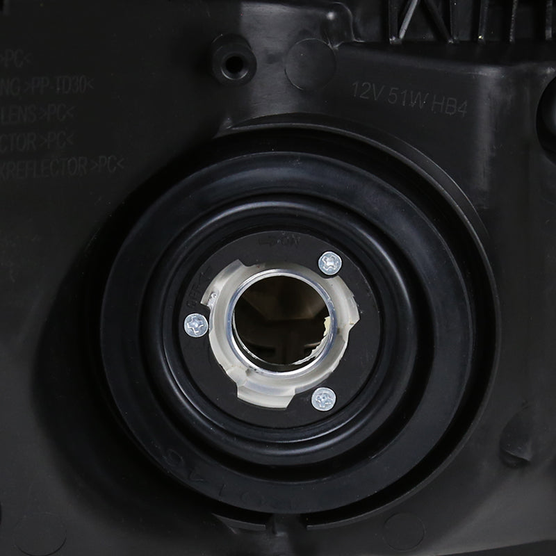 2012-2013 Honda Civic Coupe/ 2012-2015 Civic Sedan Clear Lens Crystal Headlight - Driver Side Only