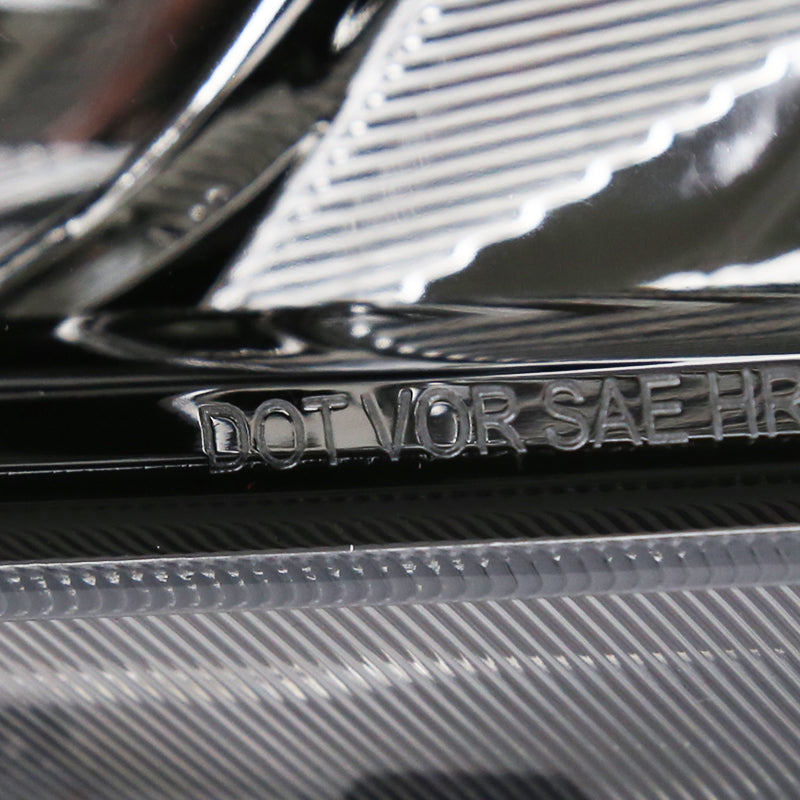 2012-2013 Honda Civic Coupe/ 2012-2015 Civic Sedan Crystal Headlights (Matte Black Housing/Clear Lens)
