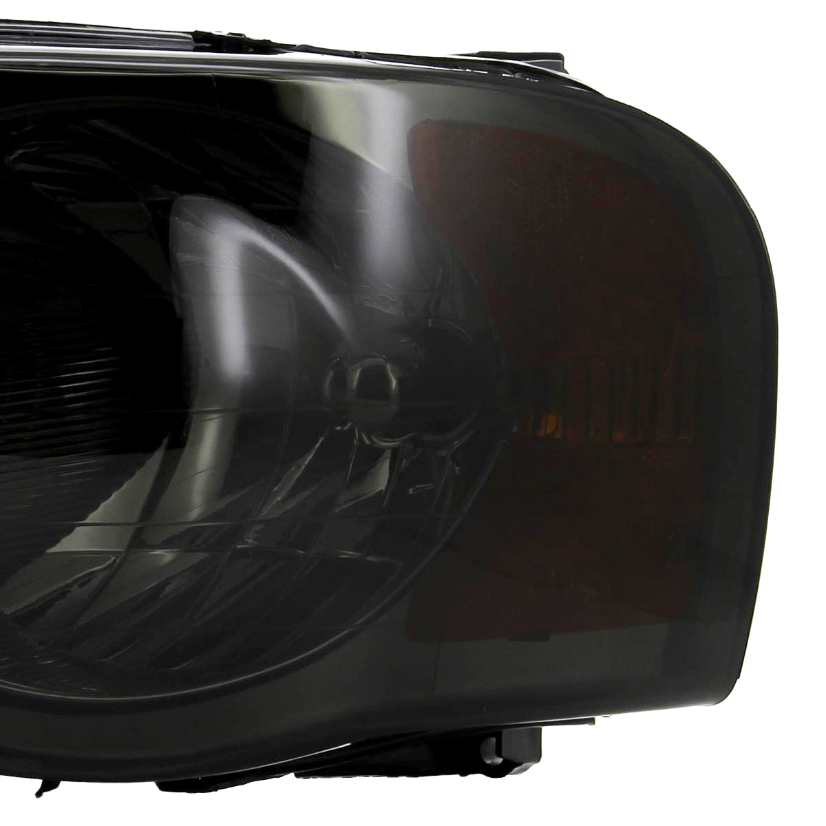 2002-2005 Dodge RAM 1500/ 2003-2005 RAM 2500 3500 Factory Style Headlights (Chrome Housing/Smoked Lens)