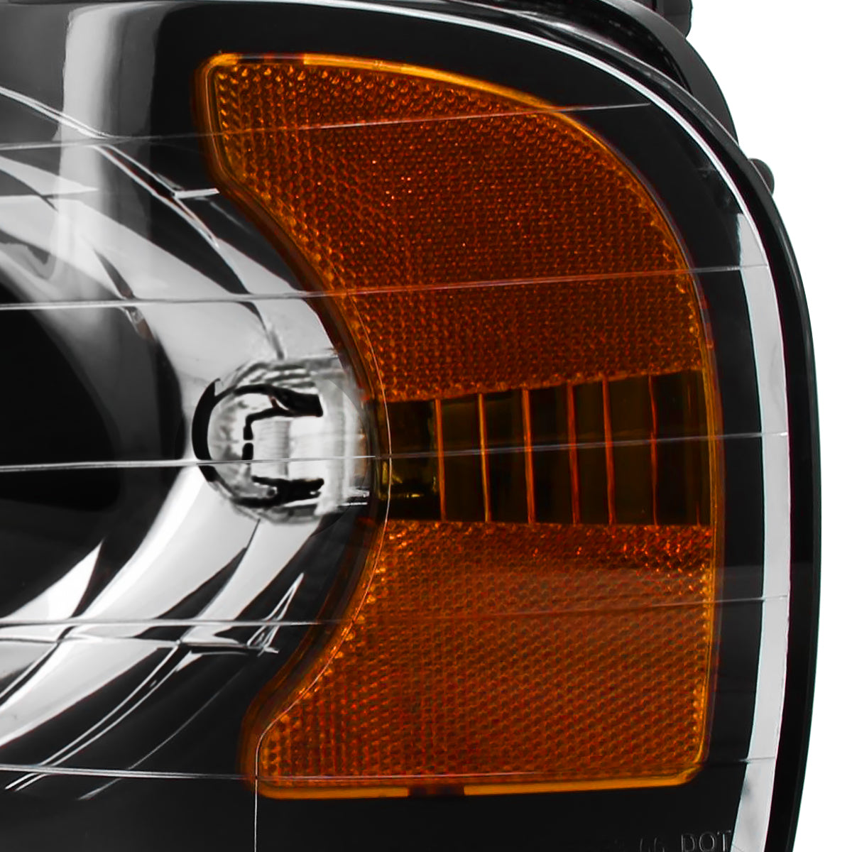 2002-2005 Dodge RAM 1500/ 2003-2005 RAM 2500 3500 Factory Style Headlights (Matte Black Housing/Clear Lens)