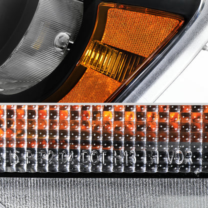 2004-2006 Dodge Durango Factory Style Headlights (Matte Black Housing/Clear Lens)