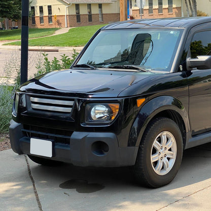 2003-2008 Honda Element Factory Style Headlights (Matte Black Housing/Clear Lens)