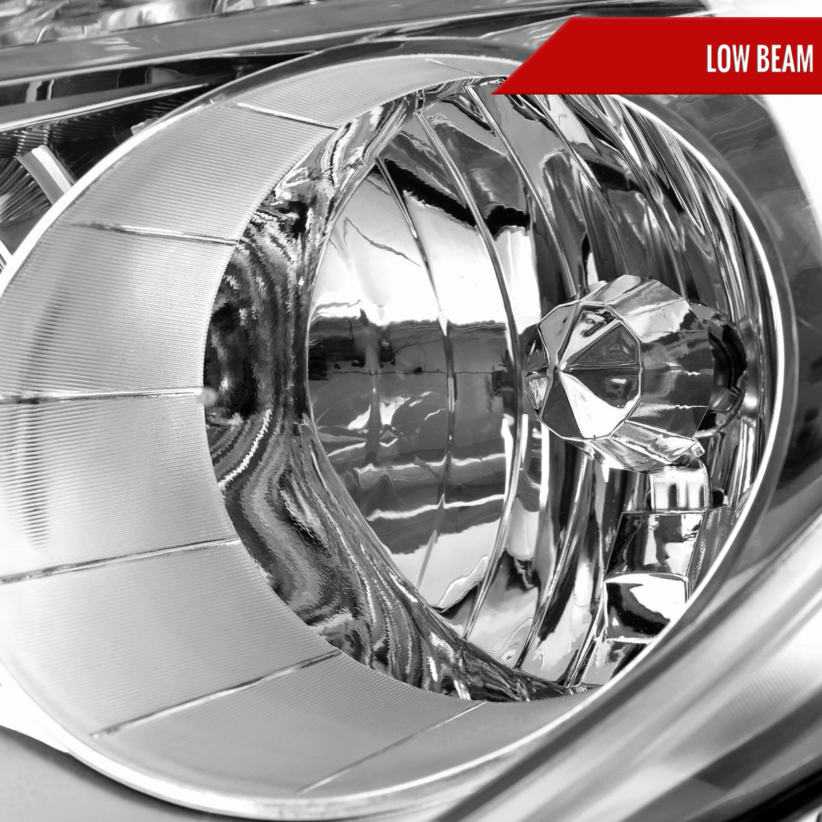 2010??2015 Chevrolet Equinox Factory Style Headlights (Chrome Housing / Clear Lens)
