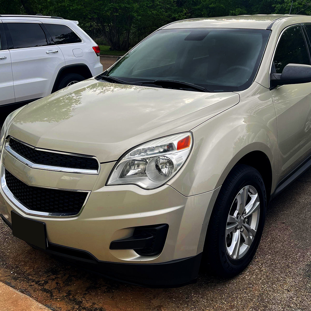 2010??2015 Chevrolet Equinox Factory Style Headlights (Chrome Housing / Clear Lens)