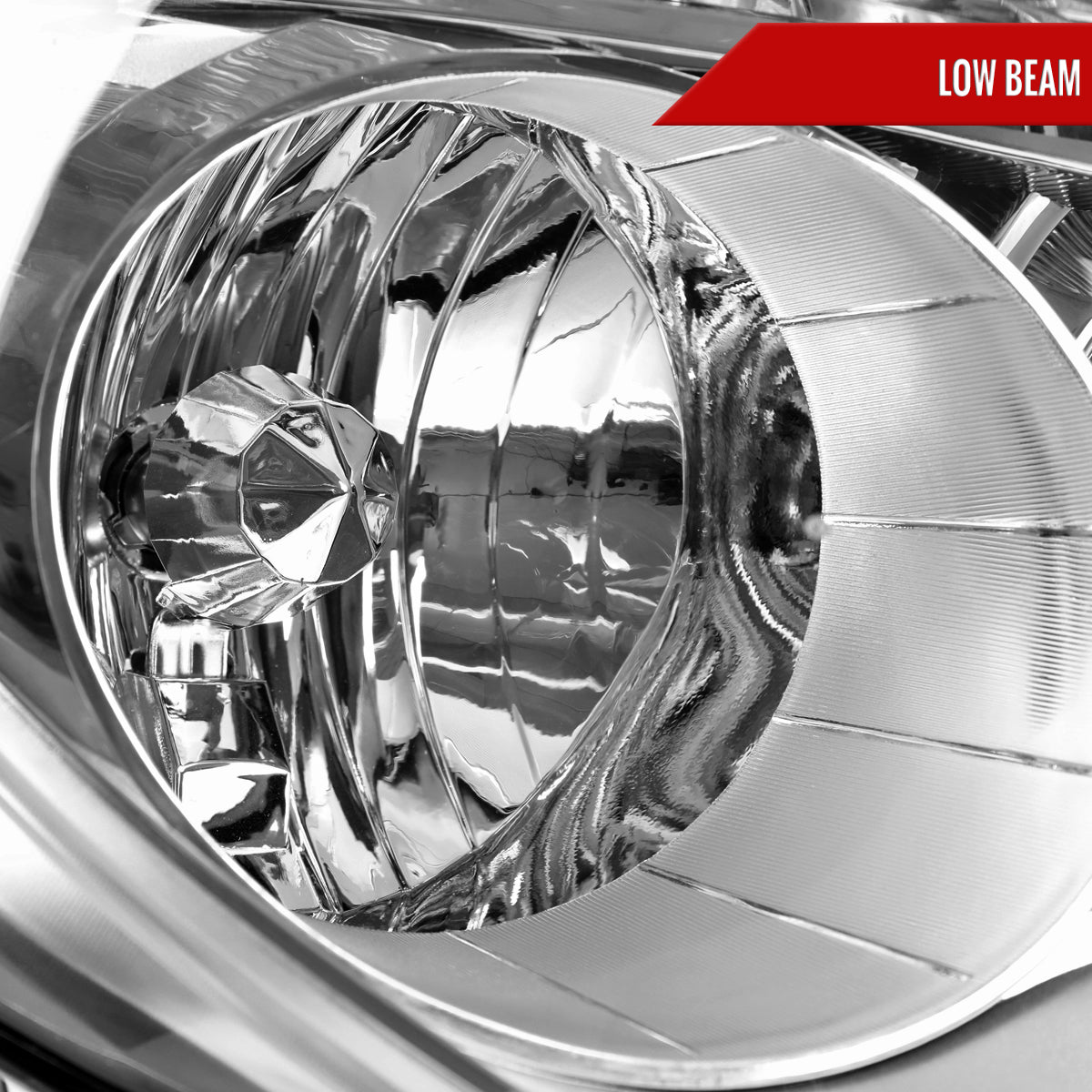 2010??2015 Chevrolet Equinox Passenger Side Factory Style Headlight (Chrome Housing / Clear Lens)