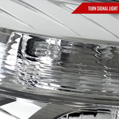 2010??2015 Chevrolet Equinox Passenger Side Factory Style Headlight (Chrome Housing / Clear Lens)