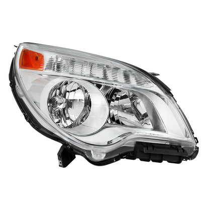 2010??2015 Chevrolet Equinox Passenger Side Factory Style Headlight (Chrome Housing / Clear Lens)