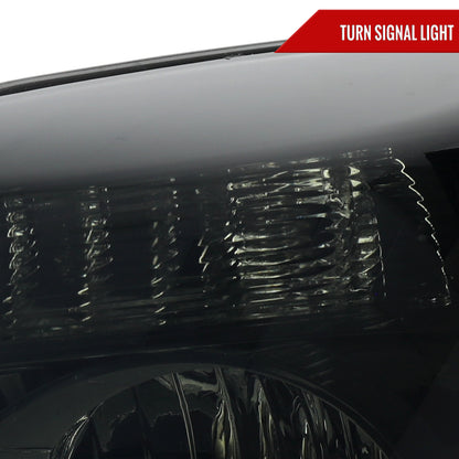 2010??2015 Chevrolet Equinox Factory Style Headlights (Chrome Housing / Smoked Lens)