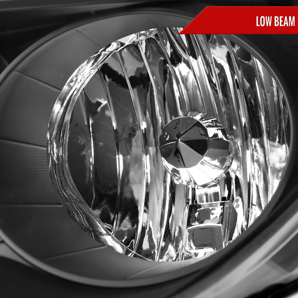 2010??2015 Chevrolet Equinox Factory Style Headlights (Matte Black Housing / Clear Lens)