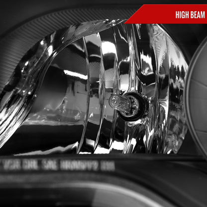 2010??2015 Chevrolet Equinox Factory Style Headlights (Matte Black Housing / Clear Lens)