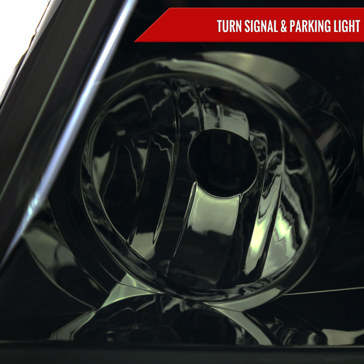 2004-2008 Ford F-150/ 2006-2008 Lincoln Mark LT LED Bar Factory Style Headlights (Chrome Housing/Smoked Lens)