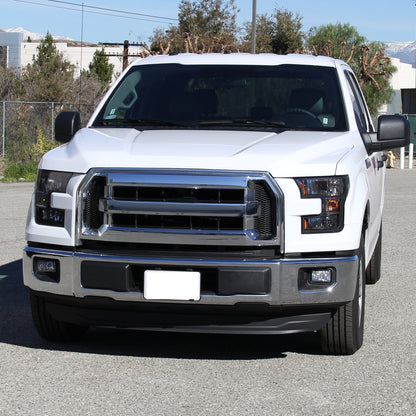 2015-2017 Ford F-150 Replacement Factory Style Headlights (Matte Black Housing/Clear Lens)
