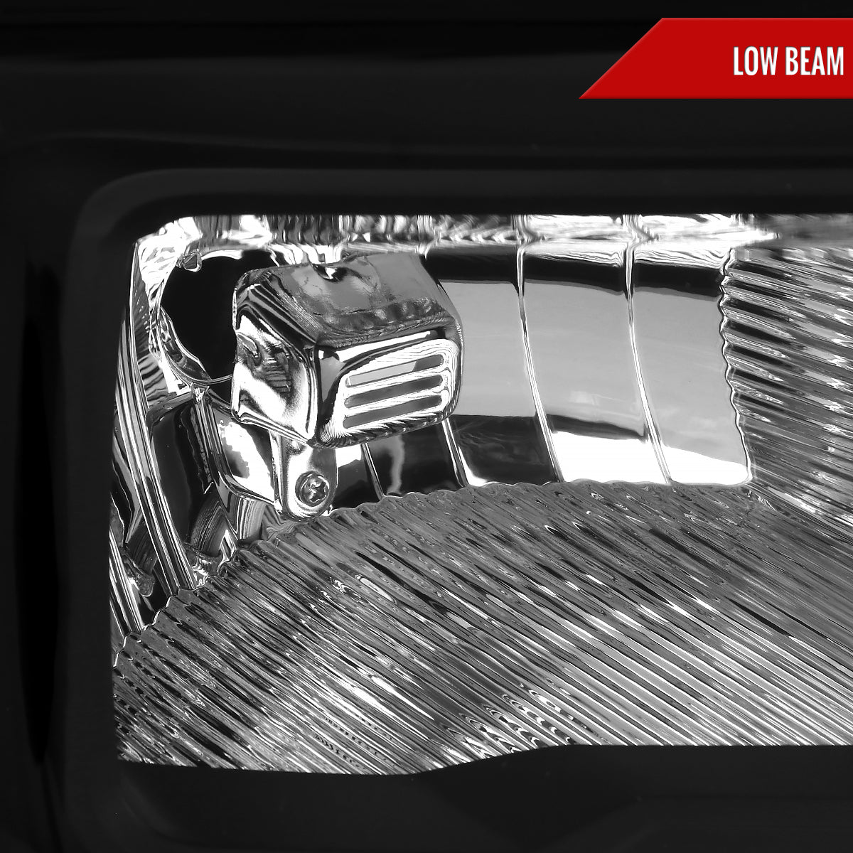 2021-2023 Ford F-150  Factory Style Headlight (Matte Black Housing / Clear Lens ) - Passenger Side Only