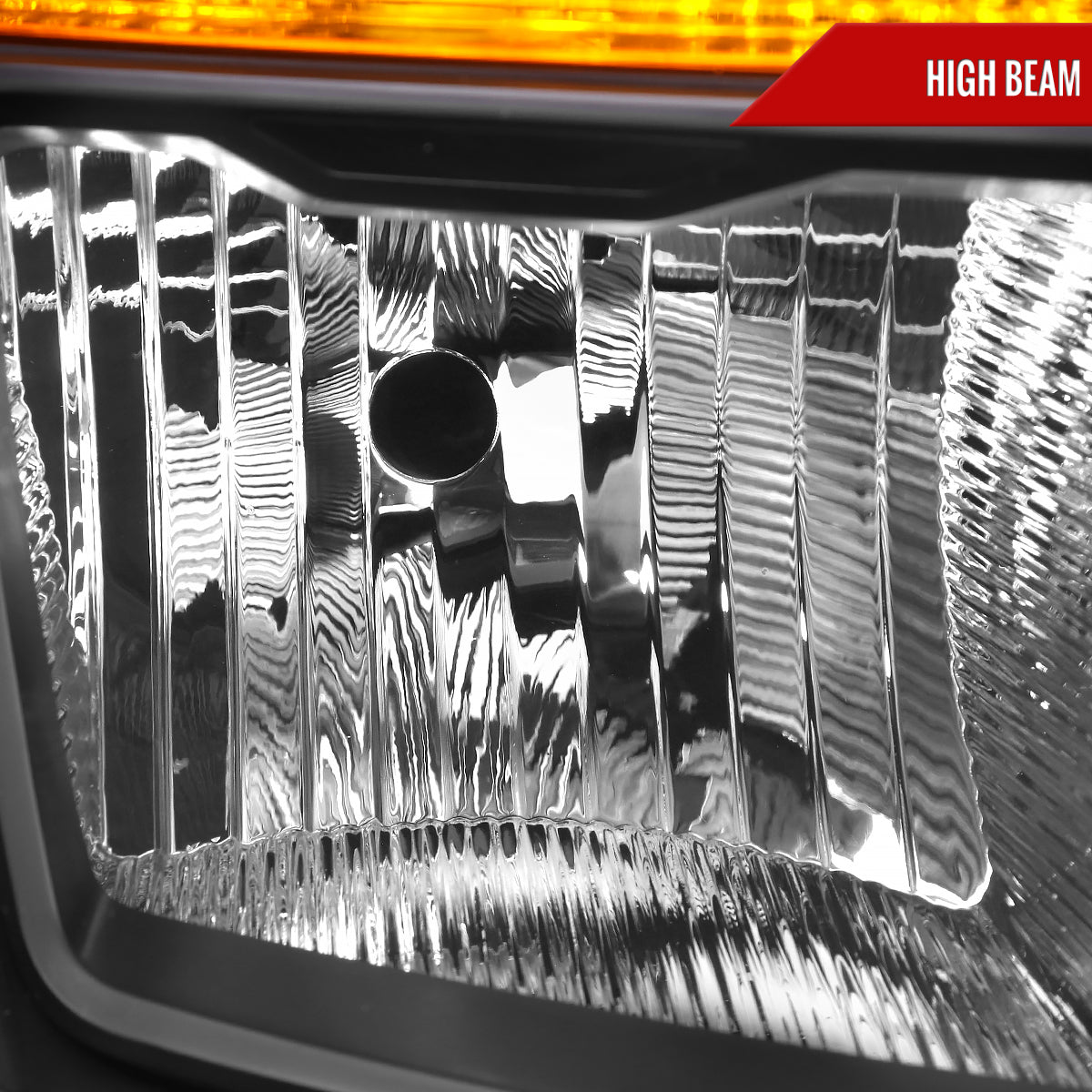 2021-2023 Ford F-150  Factory Style Headlight (Matte Black Housing / Clear Lens ) - Passenger Side Only