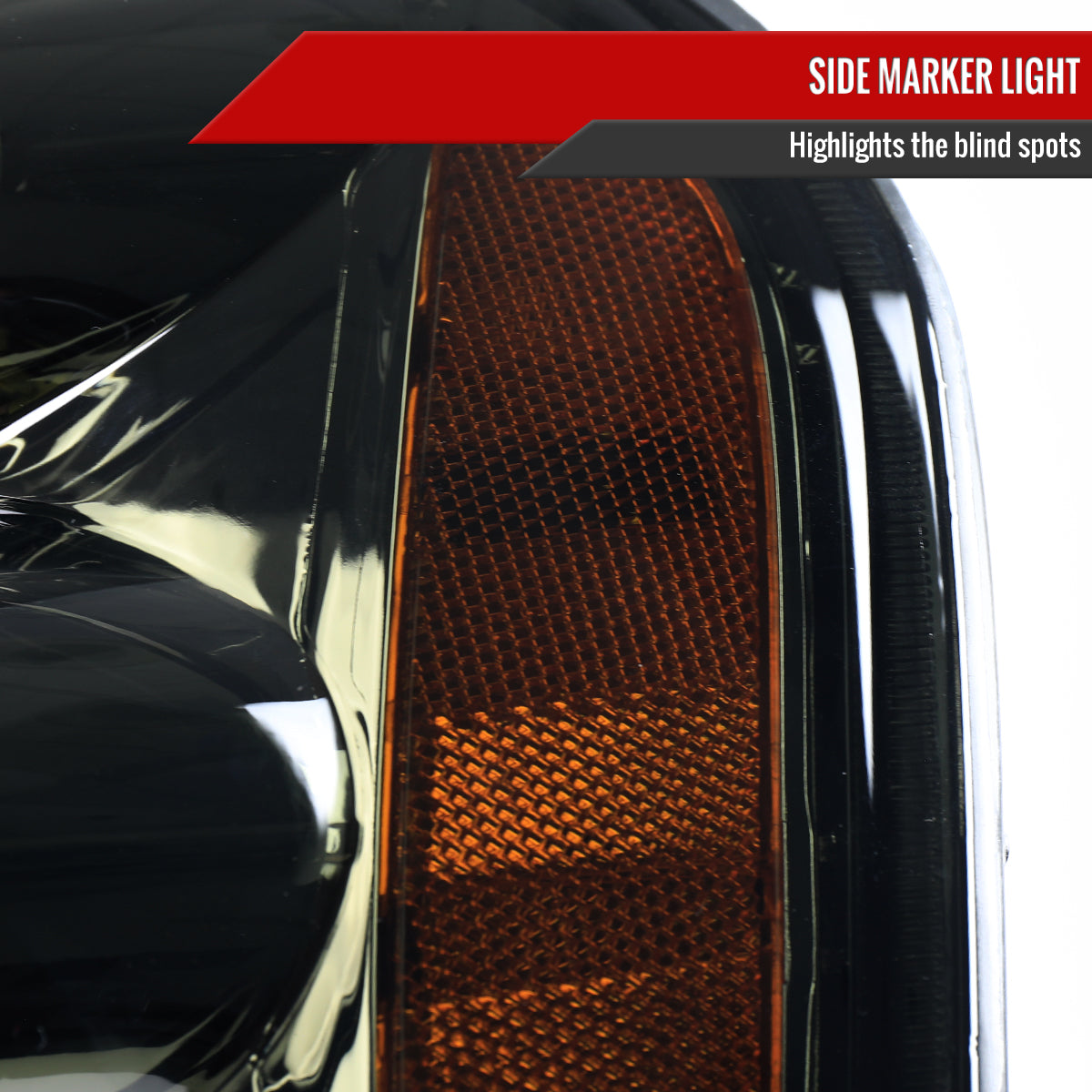 2001-2004 Nissan Frontier XE Factory Style Headlight (Chrome Housing/Smoked Lens)