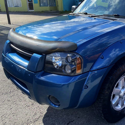2001-2004 Nissan Frontier XE Factory Style Headlights (Matte Black Housing/Clear Lens)