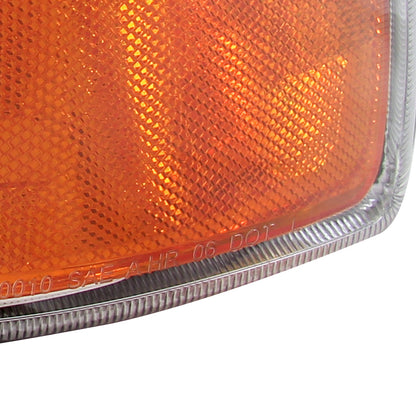 1999-2006 GMC Sierra/Yukon/Yukon XL Clear Lens Crystal Headlight w/ Amber Reflector - Driver Side Only