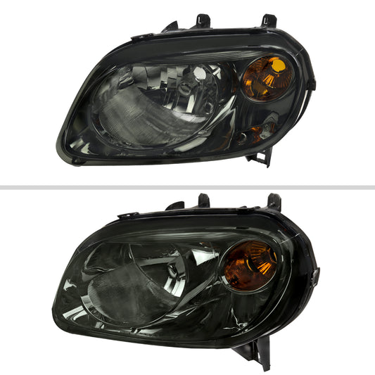 2006-2011 Chevrolet HHR Factory Style Headlights (Chrome Housing/Smoked Lens)