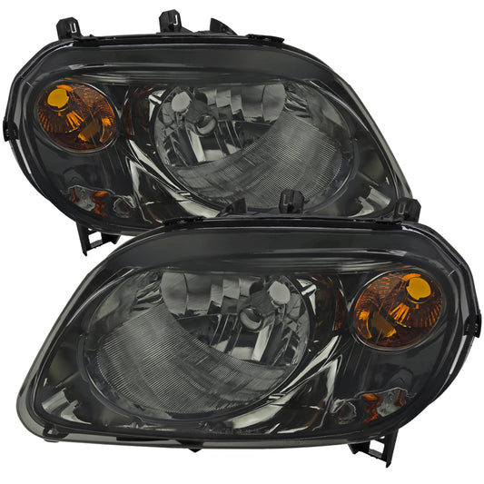 2006-2011 Chevrolet HHR Factory Style Headlights (Chrome Housing/Smoked Lens)